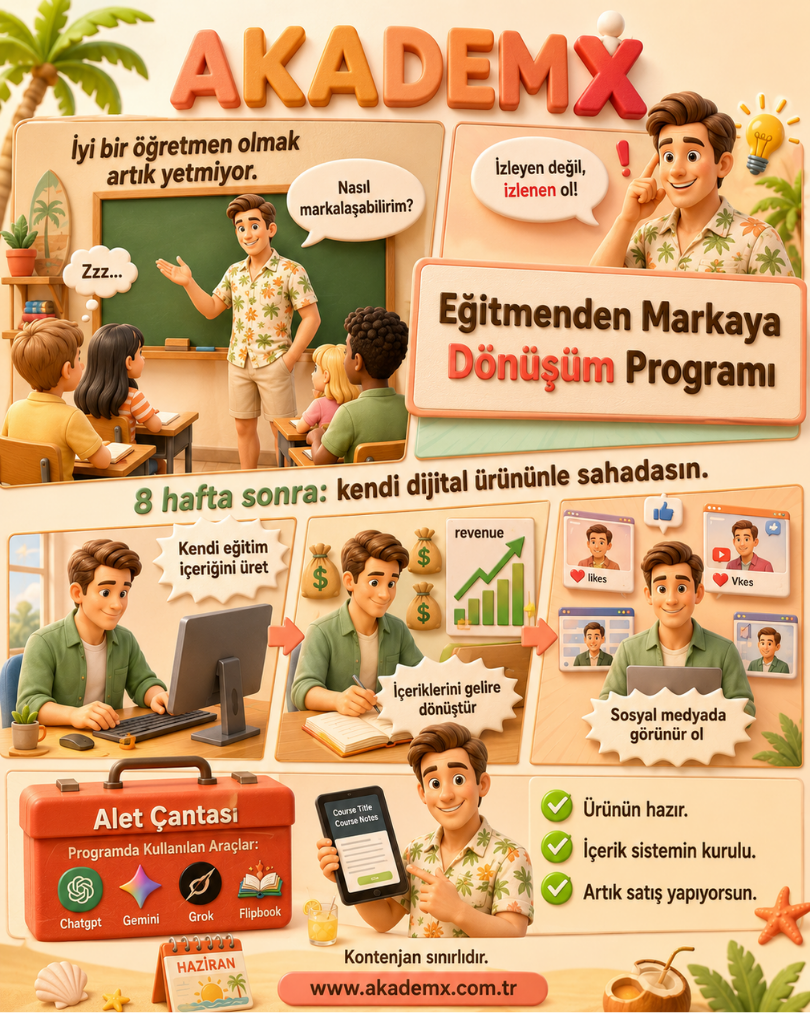 Dijital Eğitmen Dönüşüm Programı (Haziran) ONLİNE